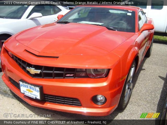 2011 Chevrolet Camaro SS/RS Coupe in Inferno Orange Metallic