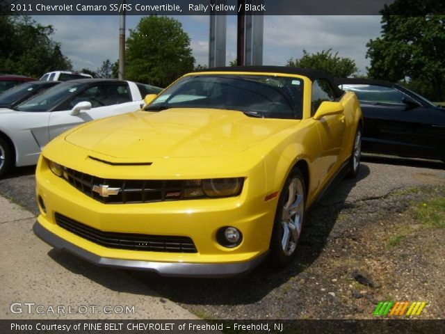 2011 Chevrolet Camaro SS/RS Convertible in Rally Yellow