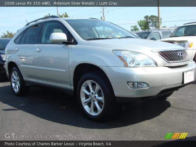 2008 Lexus RX 350 AWD in Millenium Silver Metallic