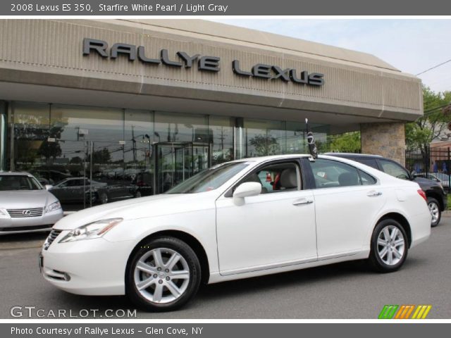 2008 Lexus ES 350 in Starfire White Pearl