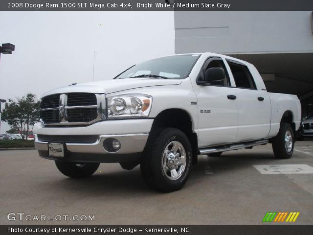 2008 Dodge Ram 1500 SLT Mega Cab 4x4 in Bright White