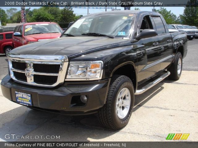 2008 Dodge Dakota SLT Crew Cab in Brilliant Black