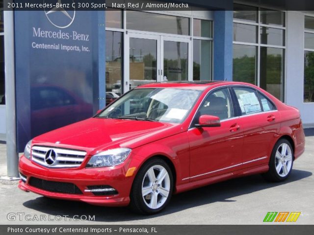 2011 Mercedes-Benz C 300 Sport in Mars Red