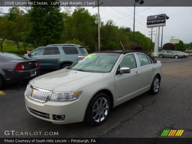 2008 Lincoln MKZ Sedan in Light Sage Metallic