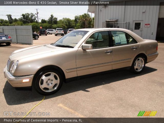 1998 Mercedes-Benz E 430 Sedan in Smoke Silver Metallic