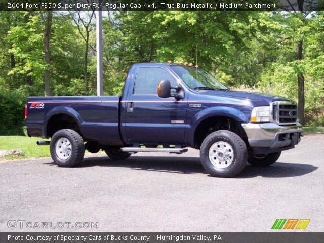 2004 Ford F350 Super Duty FX4 Regular Cab 4x4 in True Blue Metallic