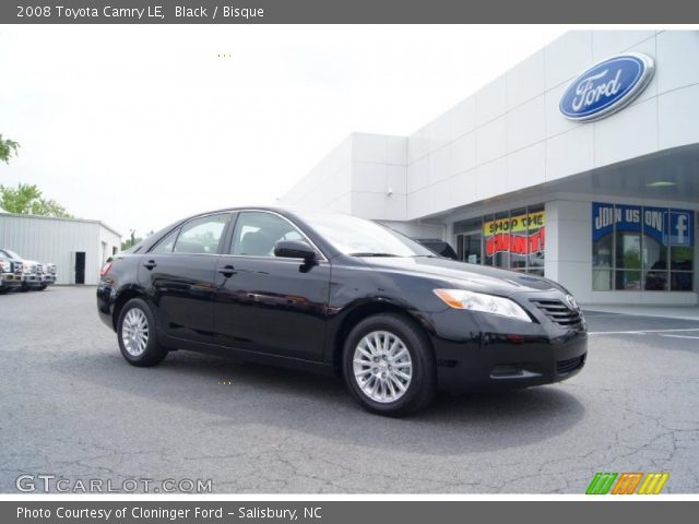 2008 Toyota Camry LE in Black