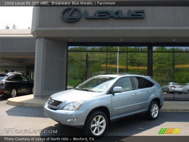2009 Lexus RX 350 AWD in Breakwater Blue Metallic