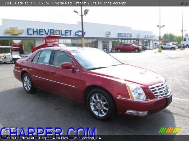 2011 Cadillac DTS Luxury in Crystal Red Tintcoat