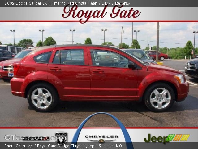 2009 Dodge Caliber SXT in Inferno Red Crystal Pearl