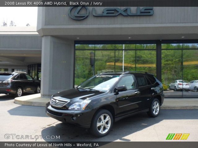 2008 Lexus RX 400h AWD Hybrid in Black Onyx