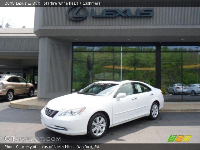 2008 Lexus ES 350 in Starfire White Pearl