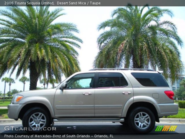 2006 Toyota Sequoia Limited in Desert Sand Mica