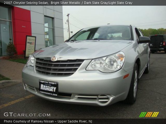 2007 Chrysler Sebring Sedan in Bright Silver Metallic