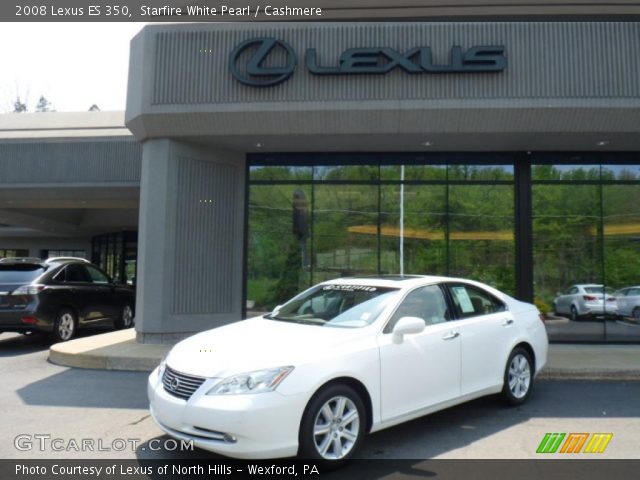 2008 Lexus ES 350 in Starfire White Pearl