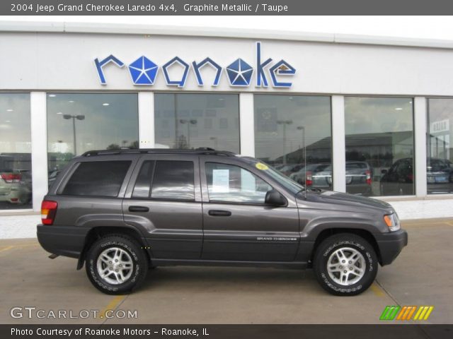 2004 Jeep Grand Cherokee Laredo 4x4 in Graphite Metallic
