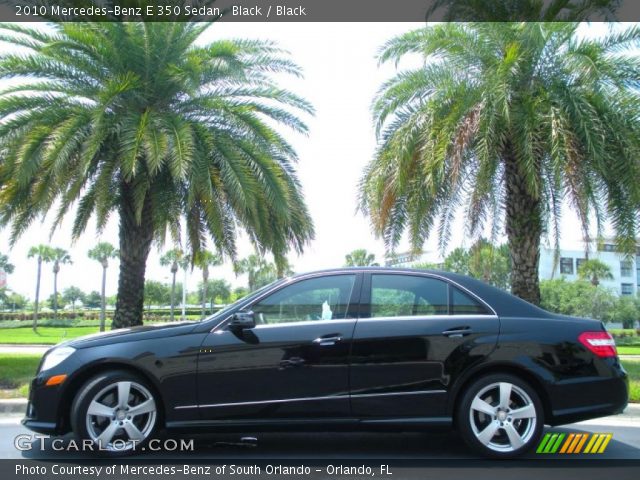 2010 Mercedes-Benz E 350 Sedan in Black