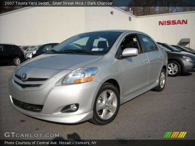 2007 Toyota Yaris Sedan in Silver Streak Mica