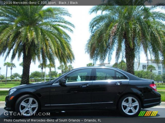 2010 Mercedes-Benz C 300 Sport in Black