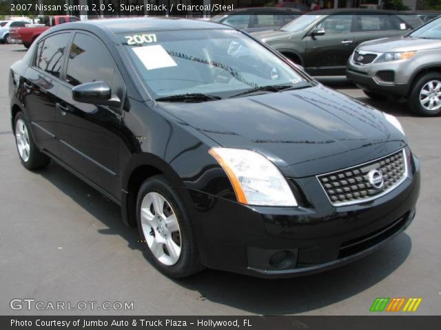 2007 Nissan Sentra 2.0 S in Super Black