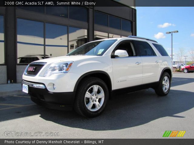 2008 GMC Acadia SLT AWD in Summit White