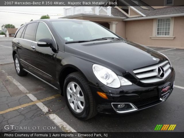 2007 Mercedes-Benz R 350 4Matic in Majestic Black Metallic