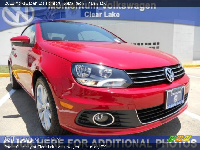 2012 Volkswagen Eos Komfort in Salsa Red