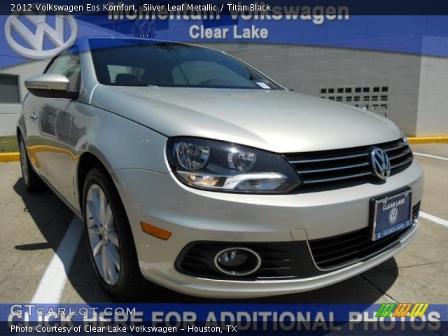 2012 Volkswagen Eos Komfort in Silver Leaf Metallic