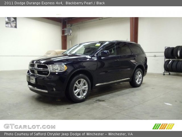 2011 Dodge Durango Express 4x4 in Blackberry Pearl
