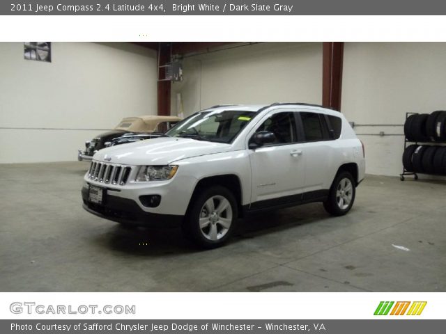 2011 Jeep Compass 2.4 Latitude 4x4 in Bright White