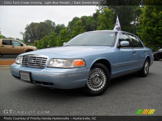 2001 Ford Crown Victoria  in Light Blue Metallic