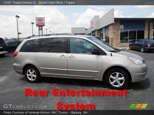 2005 Toyota Sienna LE in Desert Sand Mica