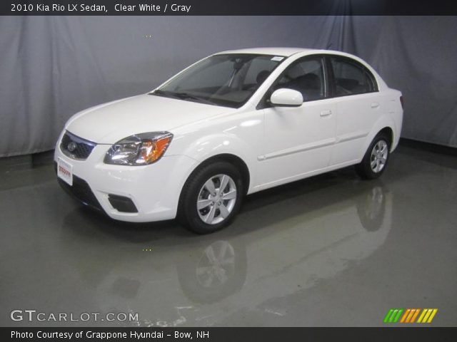 2010 Kia Rio LX Sedan in Clear White