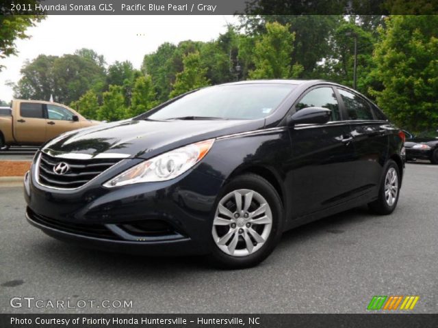 2011 Hyundai Sonata GLS in Pacific Blue Pearl