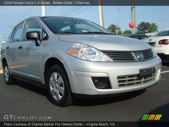 2009 Nissan Versa 1.6 Sedan in Brillant Silver