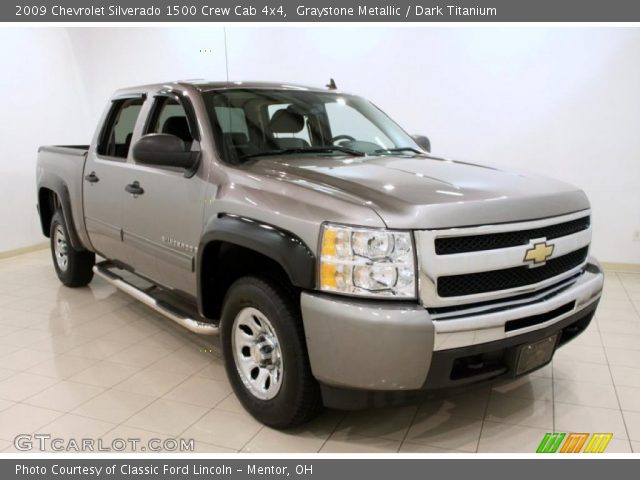 2009 Chevrolet Silverado 1500 Crew Cab 4x4 in Graystone Metallic