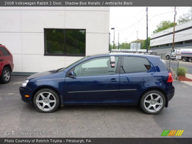 2008 Volkswagen Rabbit 2 Door in Shadow Blue Metallic