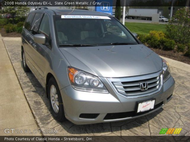 2008 Honda Odyssey EX-L in Slate Green Metallic