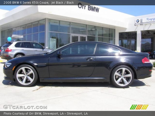 2008 BMW 6 Series 650i Coupe in Jet Black