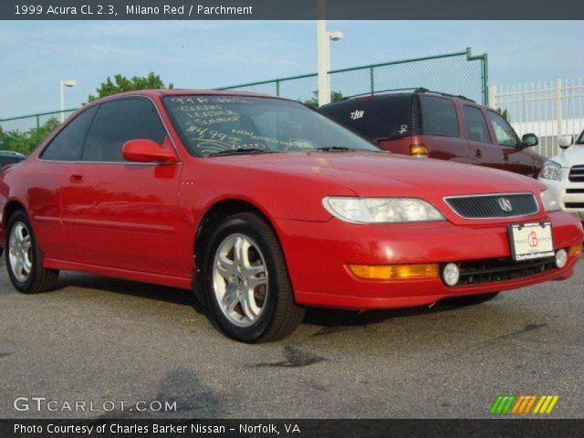 1999 Acura CL 2.3 in Milano Red
