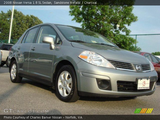 2008 Nissan Versa 1.8 SL Sedan in Sandstone Metallic