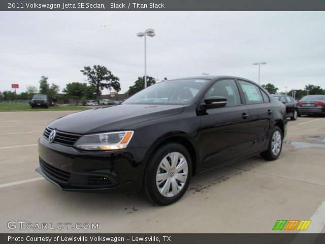 2011 Volkswagen Jetta SE Sedan in Black