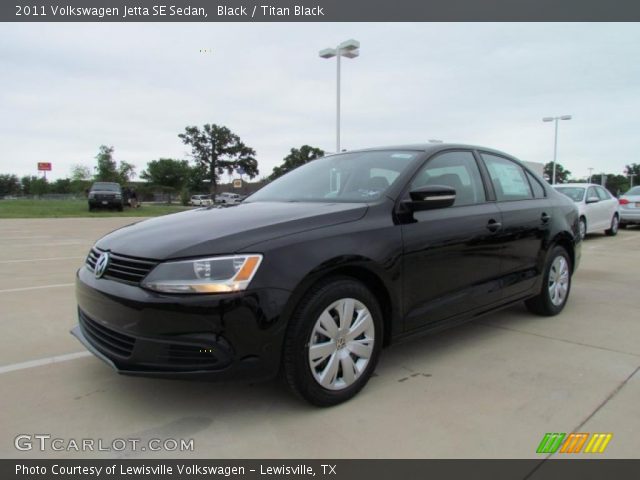 2011 Volkswagen Jetta SE Sedan in Black