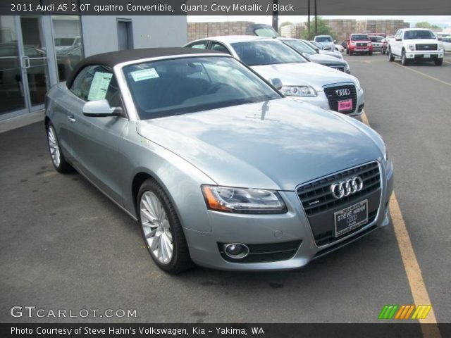 2011 Audi A5 2.0T quattro Convertible in Quartz Grey Metallic