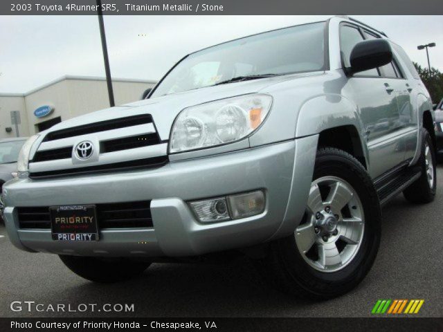 2003 Toyota 4Runner SR5 in Titanium Metallic