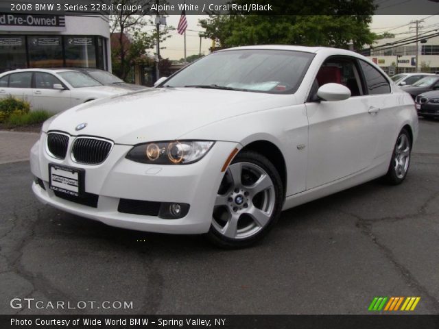 2008 BMW 3 Series 328xi Coupe in Alpine White