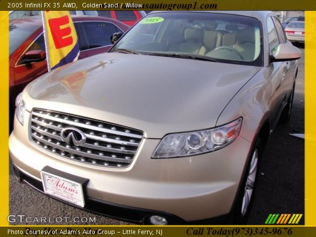 2005 Infiniti FX 35 AWD in Golden Sand