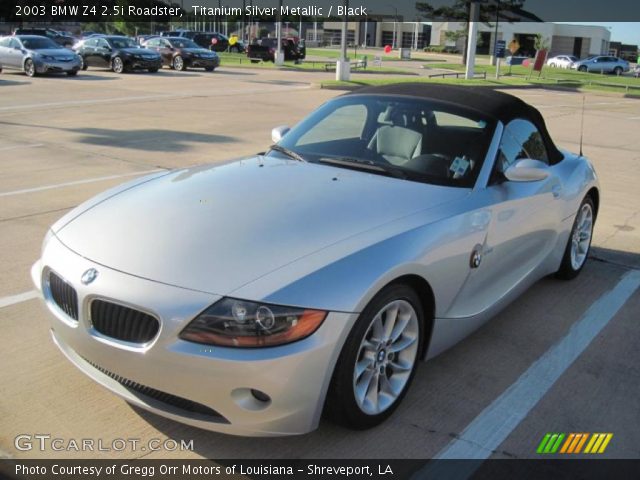 2003 BMW Z4 2.5i Roadster in Titanium Silver Metallic