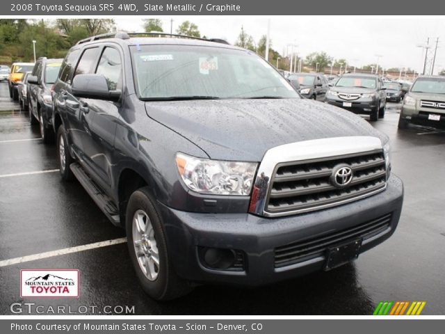 2008 Toyota Sequoia SR5 4WD in Slate Metallic