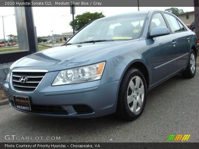 2010 Hyundai Sonata GLS in Medium Silver Blue